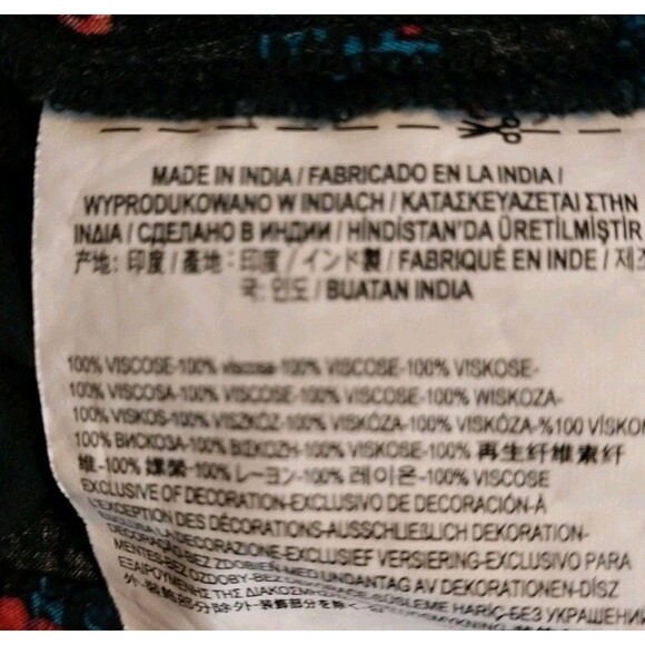 Van's Dress L Floral Side Zip Adjustable Strap Beach Boho Whimsigoth Romantic - Picture 8 of 8